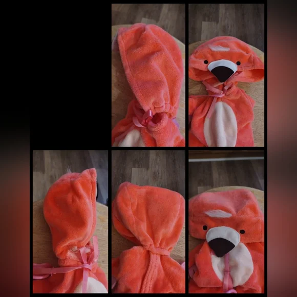 IMC Toys Cry Babies Fancy The Flamingo Bird doll Outfit Replacement Pink 11in - Picture 9 of 12